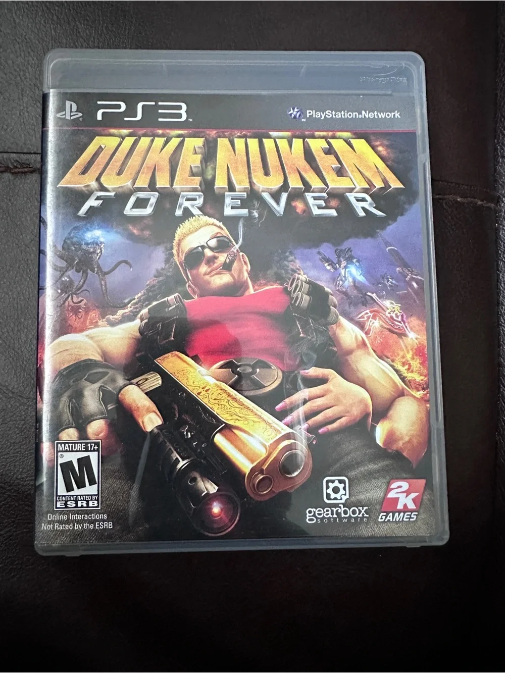 Sony PS3 Duke Nukem Forever CD video game Mature 17+ multiplayer
